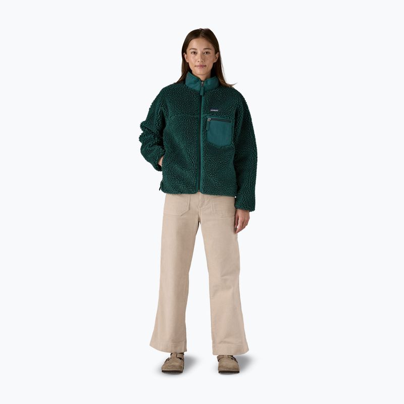 Kurtka polarowa damska Patagonia Classic Retro-X cascade green 2