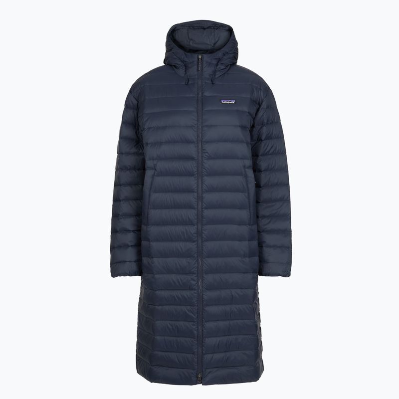 Płaszcz puchowy damski Patagonia Recycled Down Sweater Parka sunken blue 2