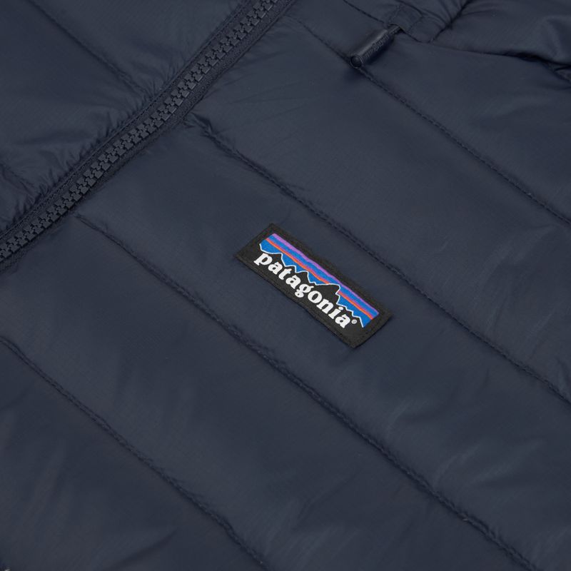 Płaszcz puchowy damski Patagonia Recycled Down Sweater Parka sunken blue 4