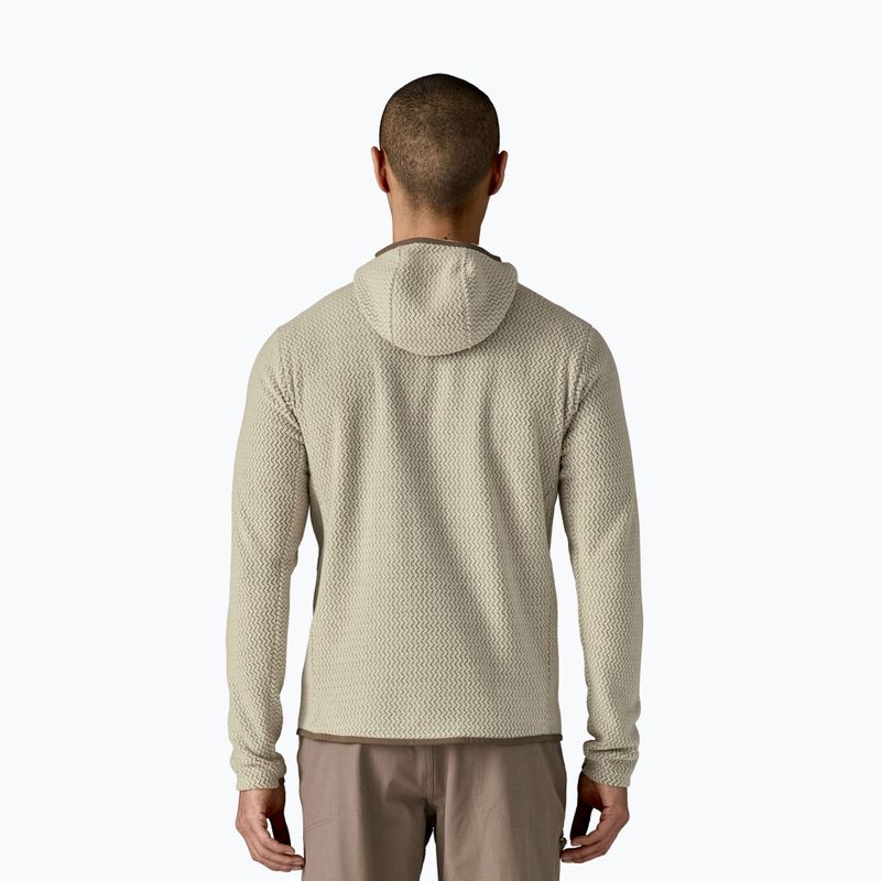 Bluza trekkingowa męska Patagonia R1 Air Full-Zip Hoody pelican 3