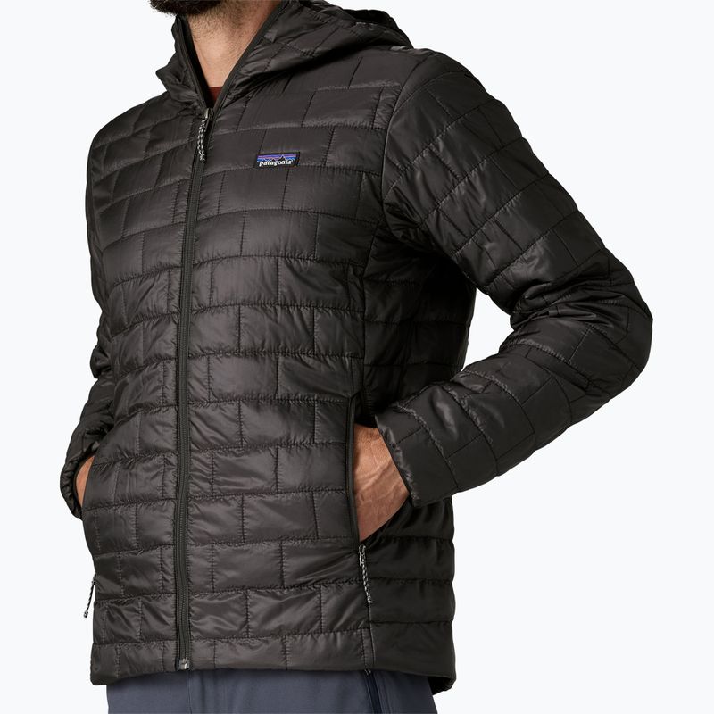 Kurtka ocieplana męska Patagonia Nano Puff Hoody black 6