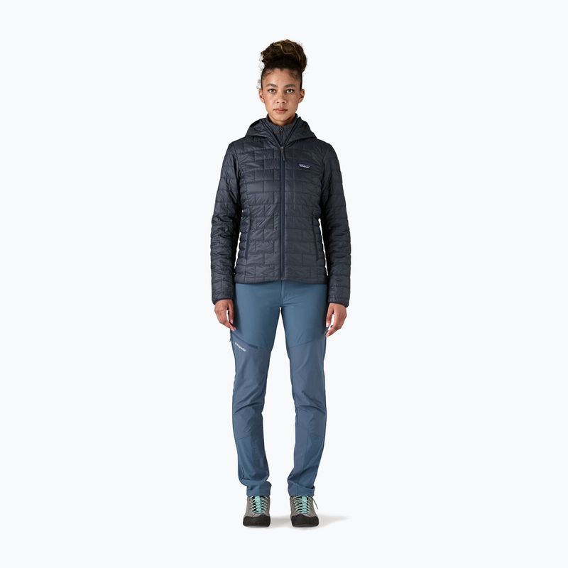 Kurtka ocieplana damska Patagonia Nano Puff Hoody smolder blue 2