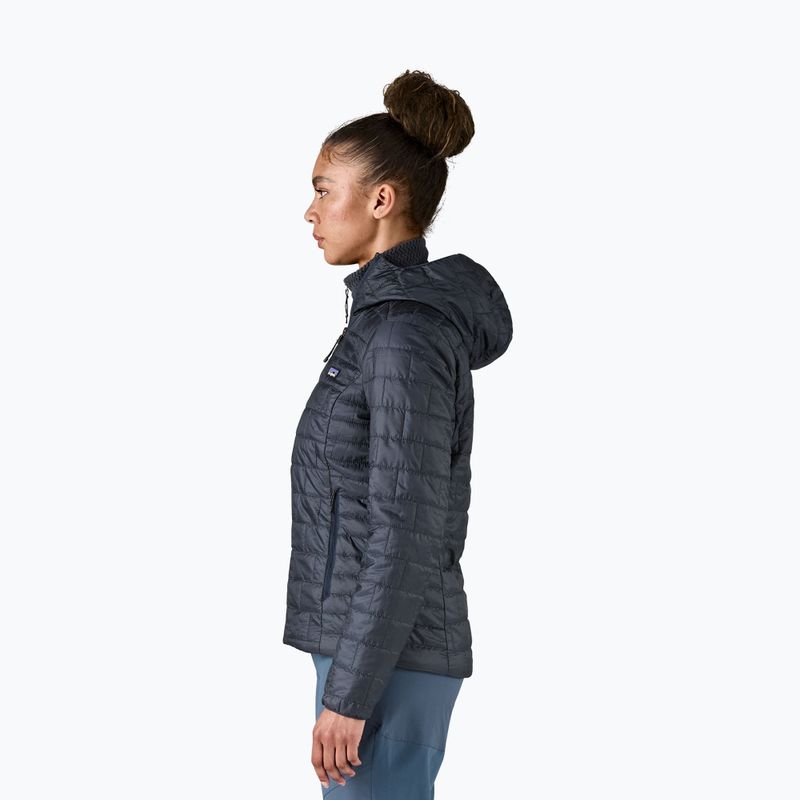 Kurtka ocieplana damska Patagonia Nano Puff Hoody smolder blue 4
