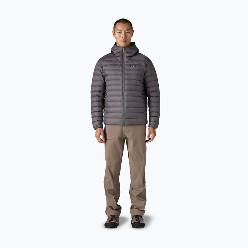 Kurtka puchowa męska Patagonia Down Sweater Hoody forge grey w/forge grey 2