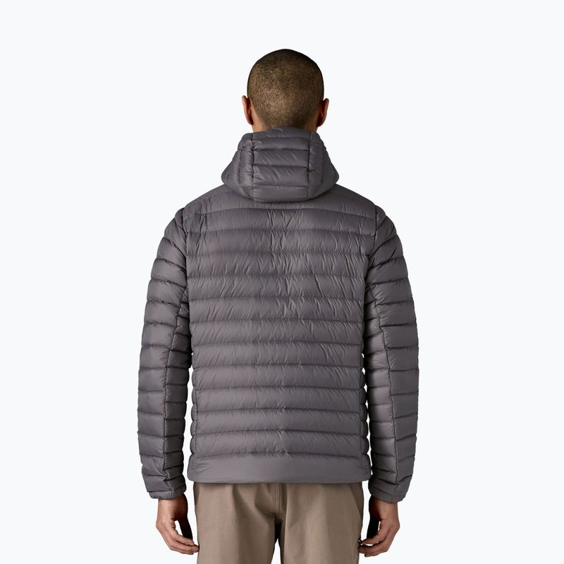 Kurtka puchowa męska Patagonia Down Sweater Hoody forge grey w/forge grey 3