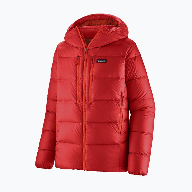 Kurtka puchowa męska Patagonia Fitz Roy Down Hoody amanita red