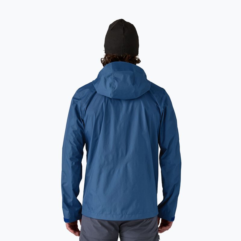 Kurtka przeciwdeszczowa męska Patagonia Torrentshell 3L Rain clement blue 2