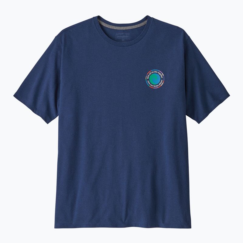 Koszulka męska Patagonia Unity Fitz Responsibili clement blue