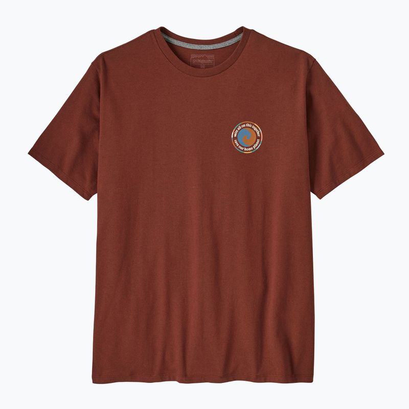 Koszulka męska Patagonia Unity Fitz Responsibili dried vanilla