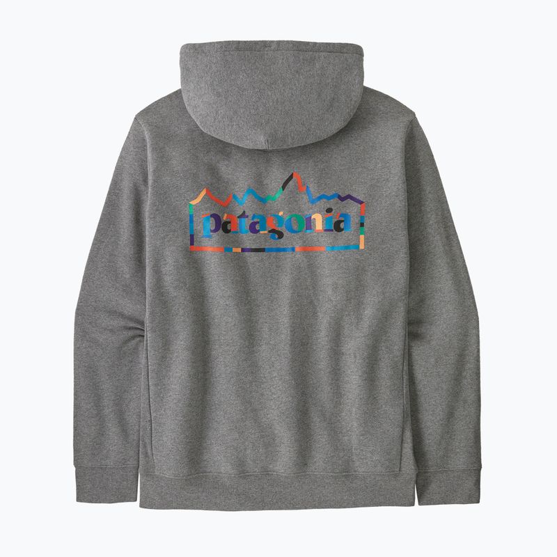 Bluza męska Patagonia Unity Fitz Uprisal Hoody gravel heather 2