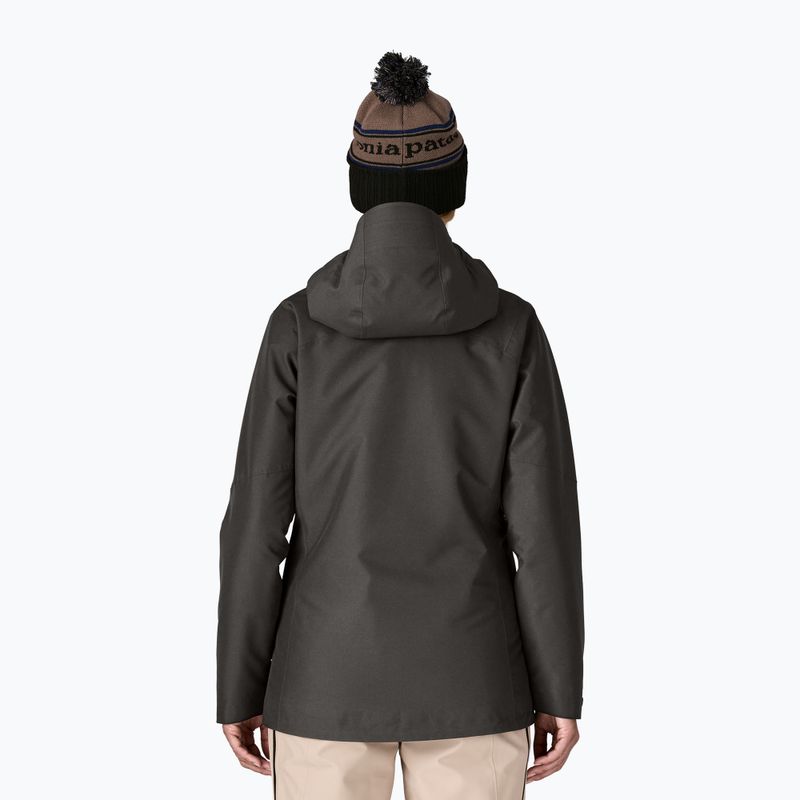 Kurtka narciarska damska Patagonia Insulated Powder Town black 2