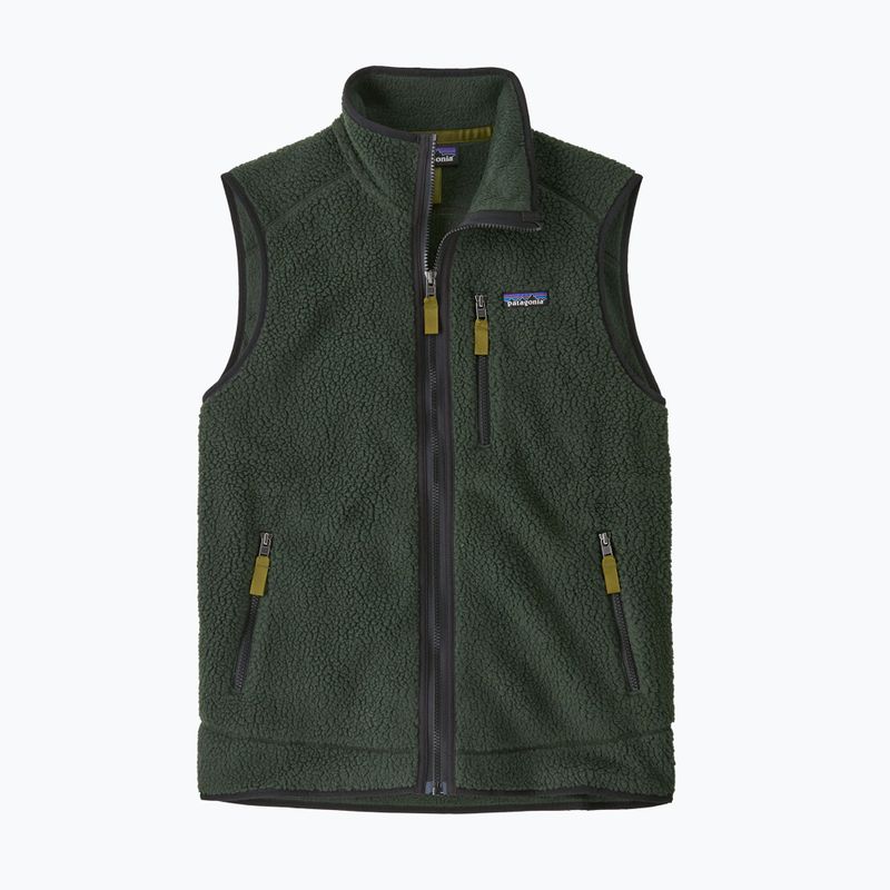 Bezrękawnik męski Patagonia Retro Pile Fleece old growth green