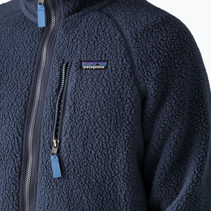 Bluza trekkingowa męska Patagonia Retro Pile new navy w/sunken blue 6