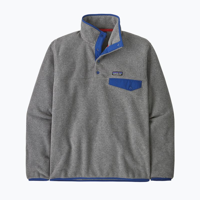 Bluza trekkingowa męska Patagonia LW Synch Snap-T P/O nickel w/clement blue