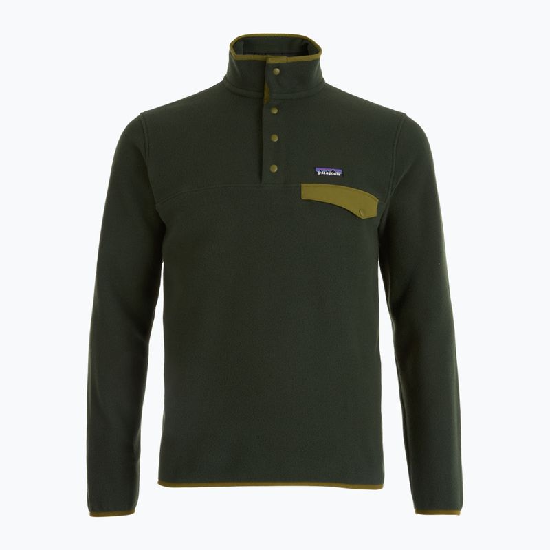 Bluza trekkingowa męska Patagonia LW Synch Snap-T P/O old growth green