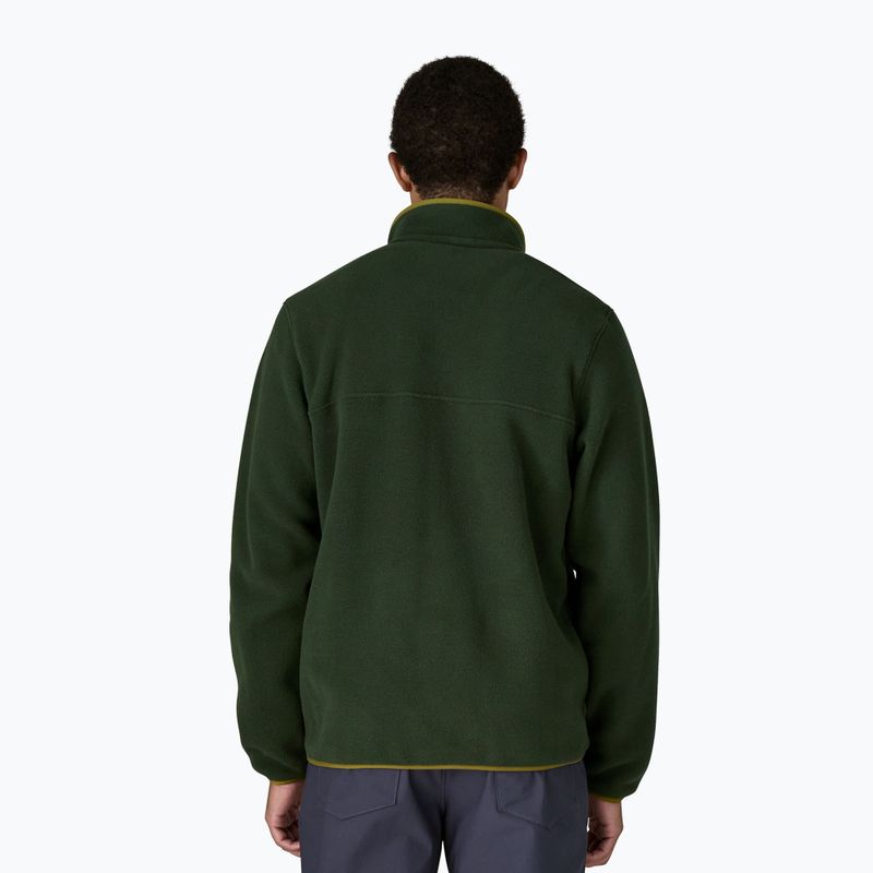 Bluza trekkingowa męska Patagonia LW Synch Snap-T P/O old growth green 2