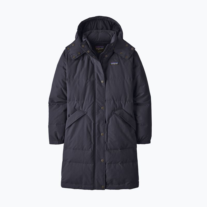 Płaszcz puchowy damski Patagonia Downdrift Parka sunken blue 3