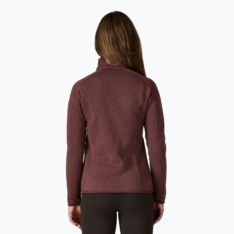 Bluza trekkingowa damska Patagonia Better Sweater Fleece dark ruby 2
