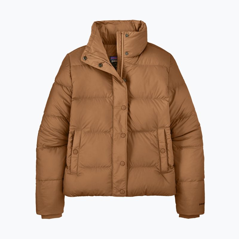 Kurtka puchowa damska Patagonia Silent Down deer brown