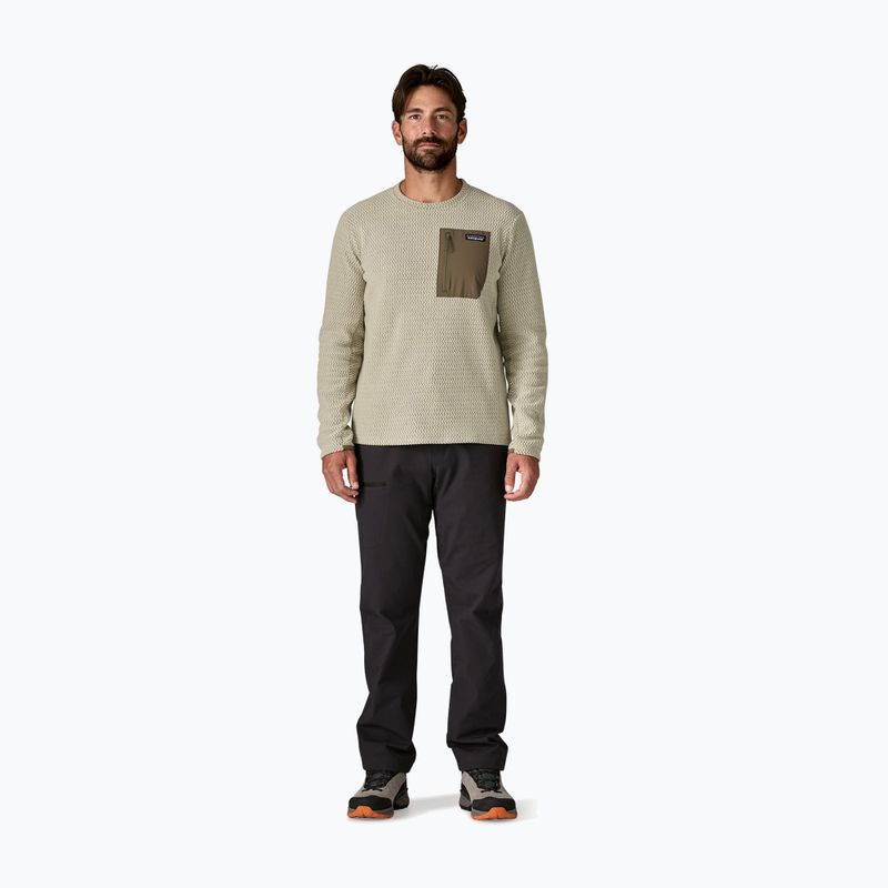 Bluza męska Patagonia R1 Air Crew pelican 3