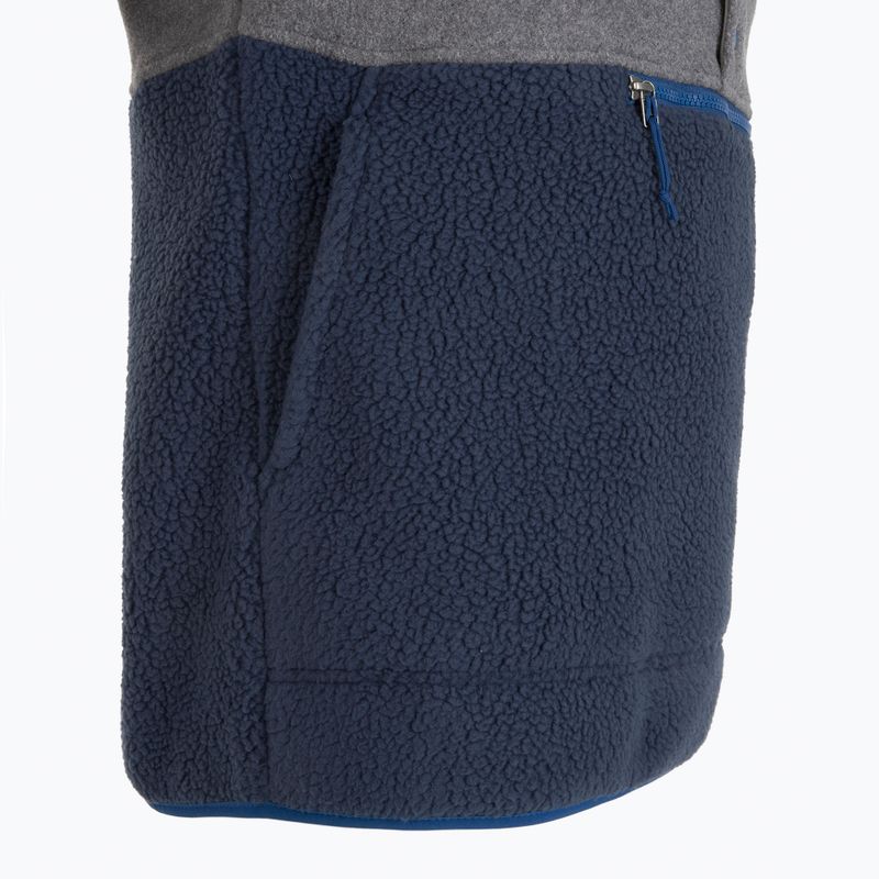 Bluza trekkingowa męska Patagonia Retro Pile 1/2 Snap P/O new navy w/nickel 4