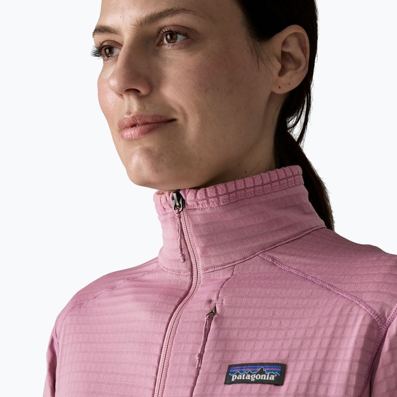 Bluza damska Patagonia R1 Hybrid light violet 5