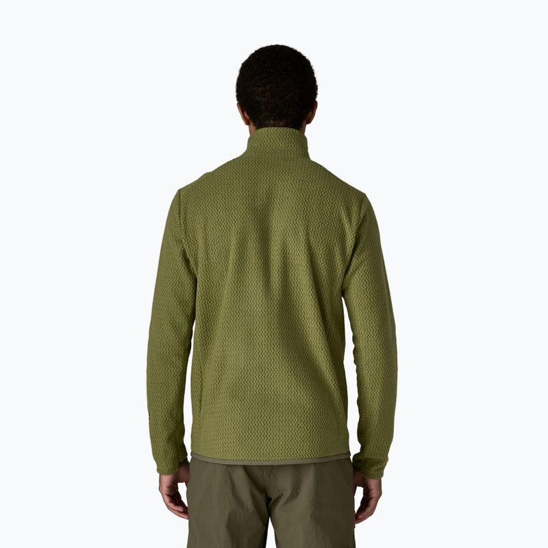 Bluza trekkingowa męska Patagonia R1 Air caper green 3