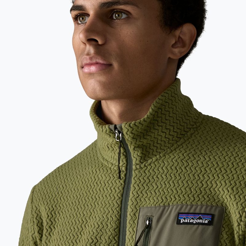 Bluza trekkingowa męska Patagonia R1 Air caper green 5