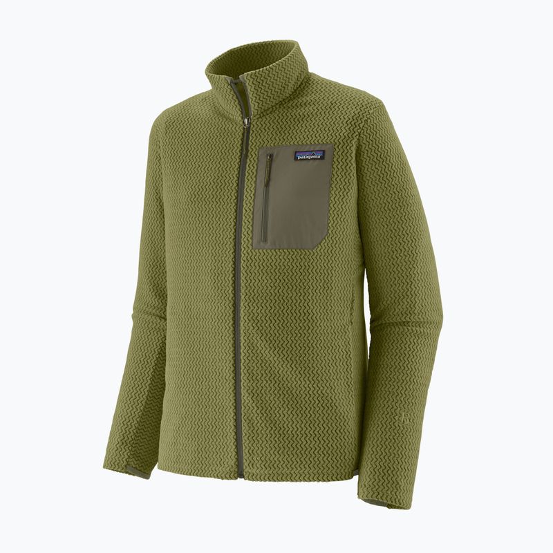 Bluza trekkingowa męska Patagonia R1 Air caper green 10