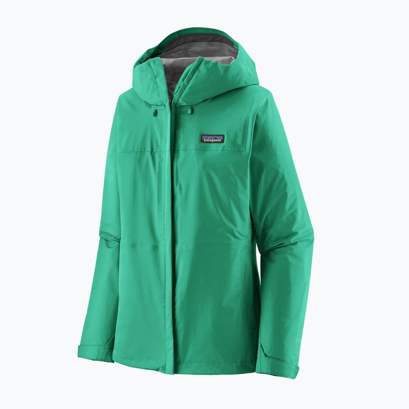 Kurtka przeciwdeszczowa damska Patagonia Torrentshell 3L Rain aqua stone 7