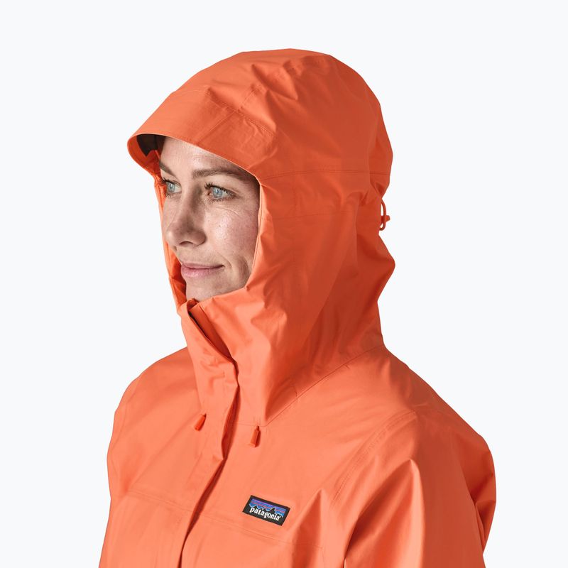 Kurtka przeciwdeszczowa damska Patagonia Torrentshell 3L Rain peach sorbet 5