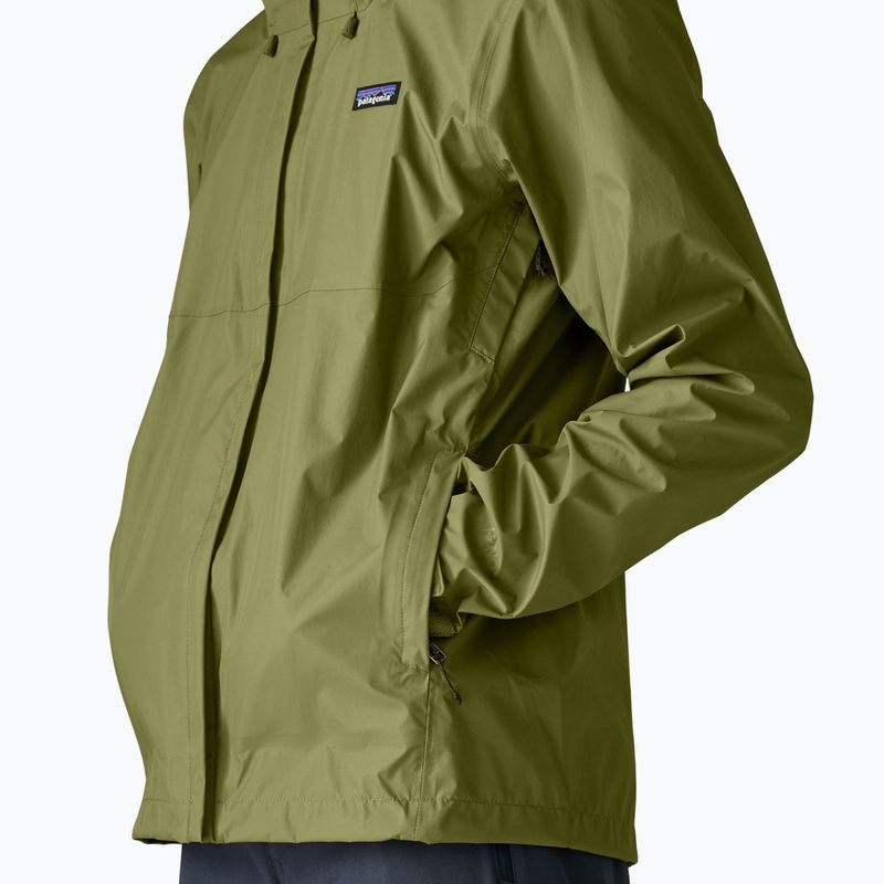 Kurtka przeciwdeszczowa męska Patagonia Torrentshell 3L Rain caper green 6