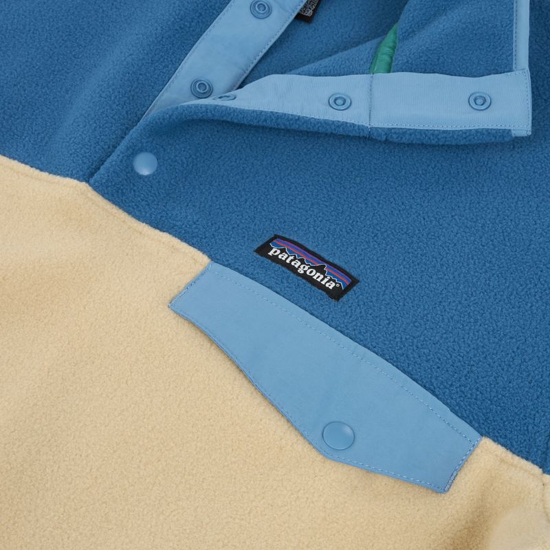 Bluza trekkingowa męska Patagonia LW Synch Snap-T P/O nautilus tan 3