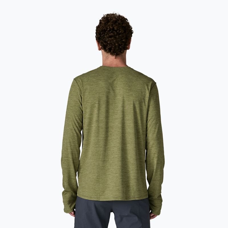 Longsleeve męski Patagonia Capilene Cool Sun caper green/buckhorn green x-dye 3