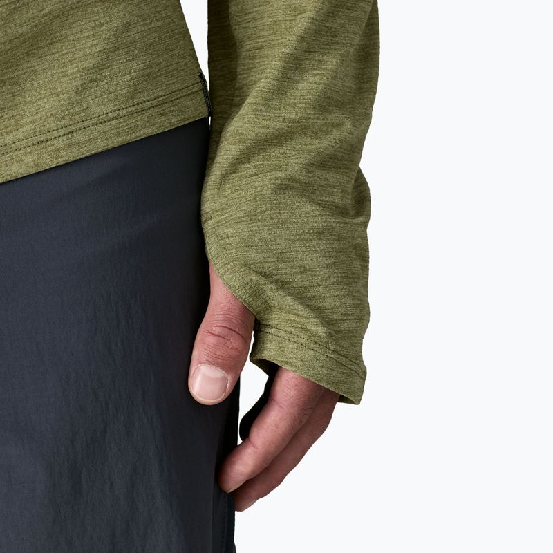 Longsleeve męski Patagonia Capilene Cool Sun caper green/buckhorn green x-dye 6