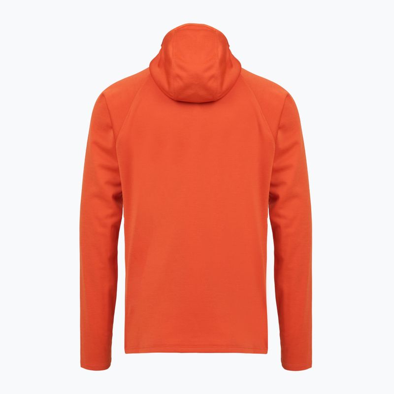 Bluza męska Patagonia R1 Ultralight Hoody coal orange 11