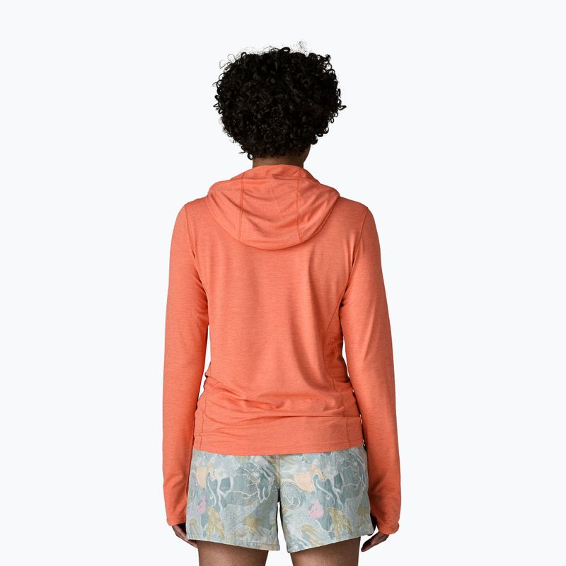 Bluza damska Patagonia Capilene Cool Sun Hoody mellow melon/peach sherbet x-dye 3