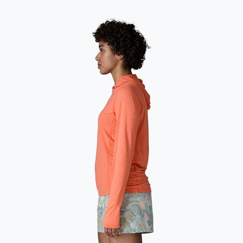 Bluza damska Patagonia Capilene Cool Sun Hoody mellow melon/peach sherbet x-dye 4