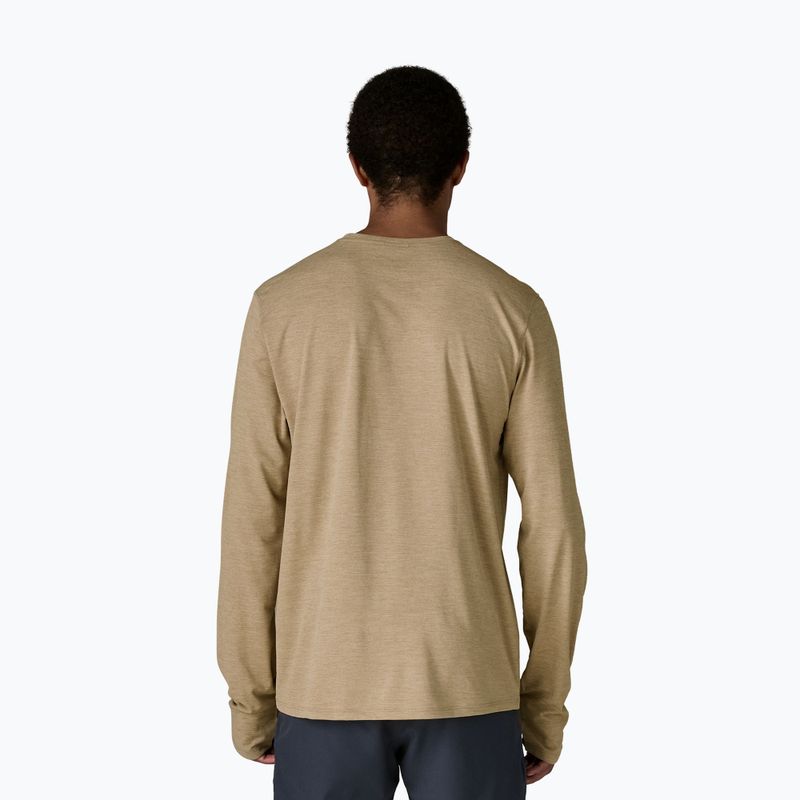 Longsleeve męski Patagonia Capilene Cool Sun seabird grey/light seabird grey x-dye 3