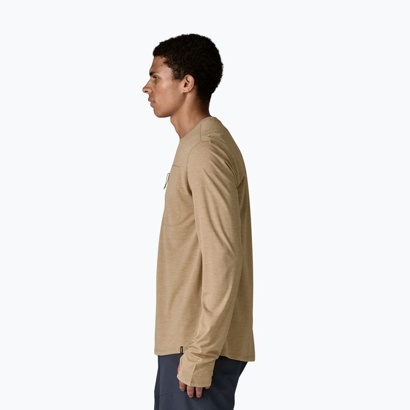 Longsleeve męski Patagonia Capilene Cool Sun seabird grey/light seabird grey x-dye 4