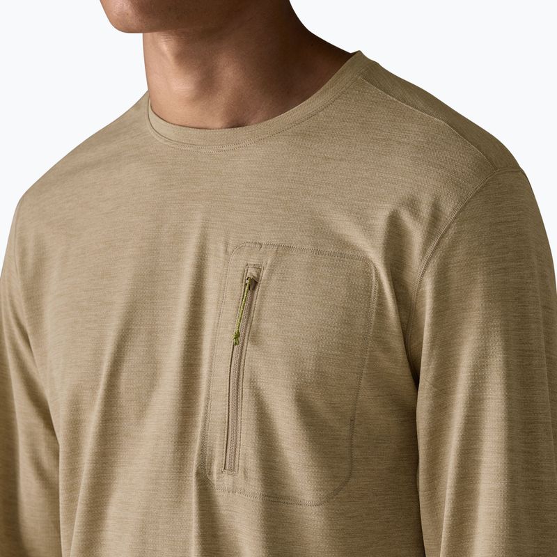 Longsleeve męski Patagonia Capilene Cool Sun seabird grey/light seabird grey x-dye 5