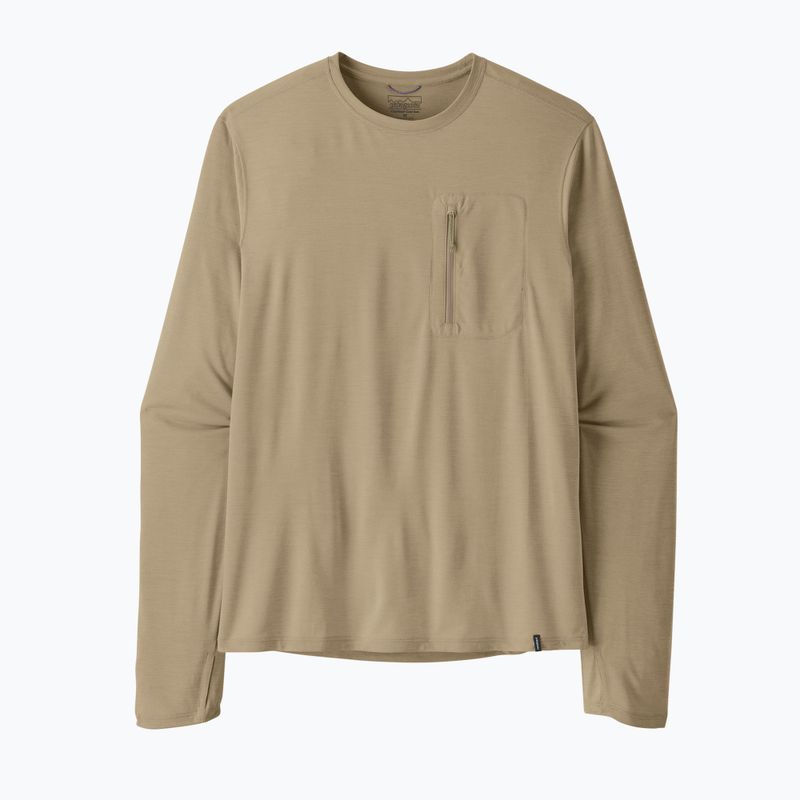 Longsleeve męski Patagonia Capilene Cool Sun seabird grey/light seabird grey x-dye 7