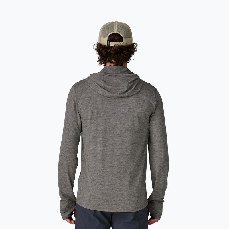 Bluza męska Patagonia Capilene Cool Sun Hoody forge grey/noble grey x-dye 3