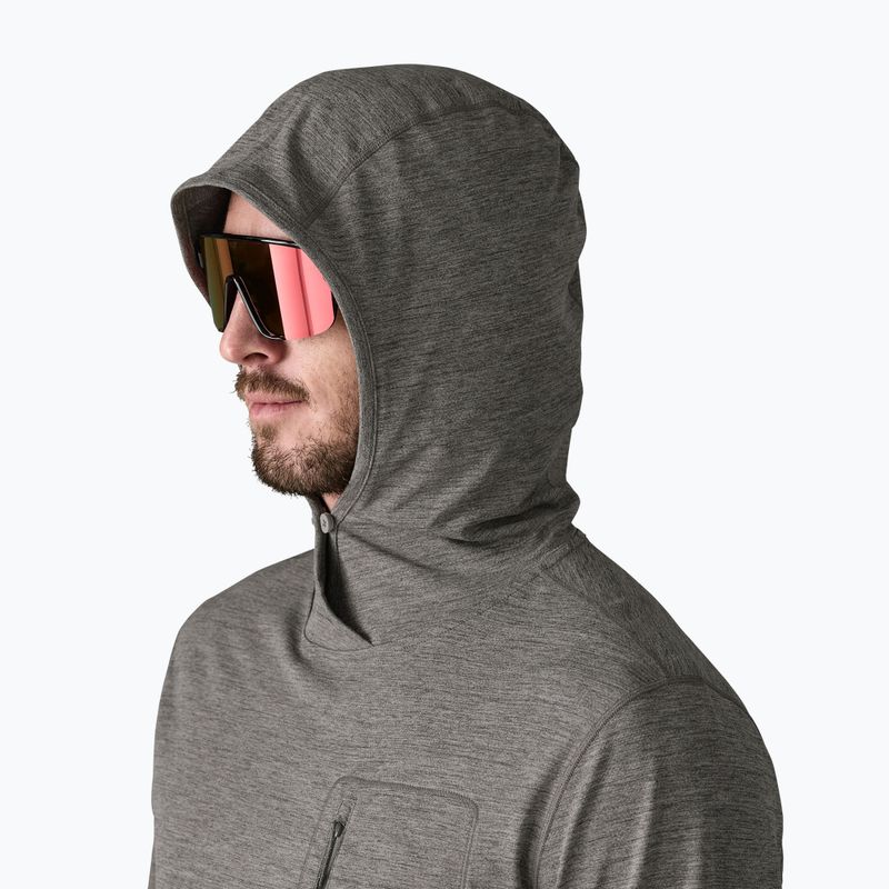 Bluza męska Patagonia Capilene Cool Sun Hoody forge grey/noble grey x-dye 5