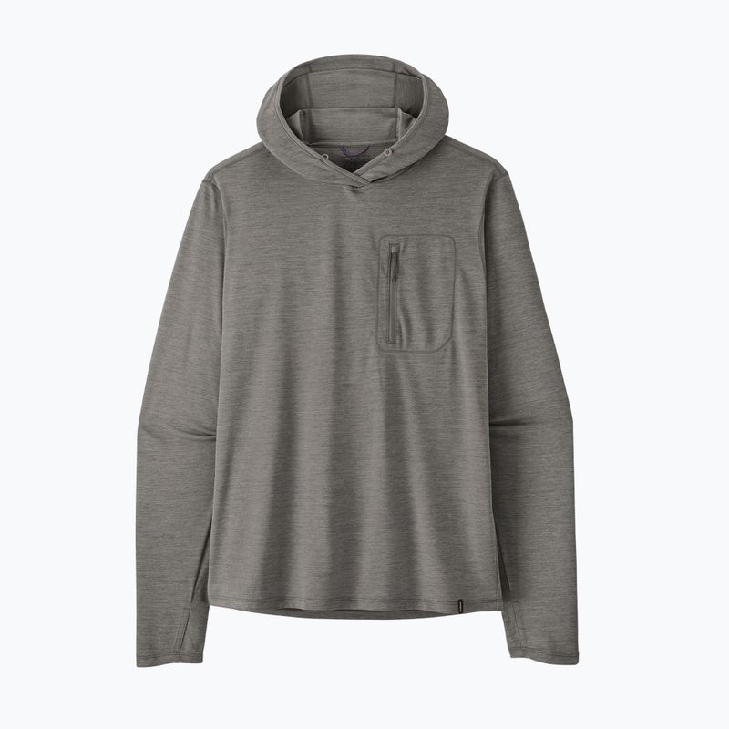 Bluza męska Patagonia Capilene Cool Sun Hoody forge grey/noble grey x-dye 10