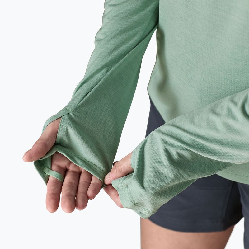 Bluza damska Patagonia Capilene Cool Sun Hoody thermal blue/thin ice x-dye 8