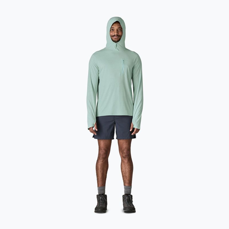 Bluza męska Patagonia Capilene Cool Sun Hoody thermal blue/thin ice x-dye 2