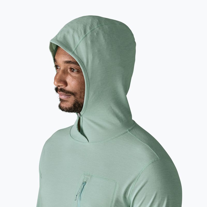 Bluza męska Patagonia Capilene Cool Sun Hoody thermal blue/thin ice x-dye 5