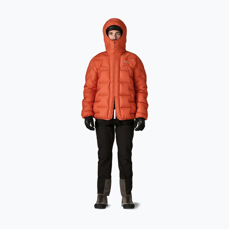 Kurtka puchowa męska Patagonia Durable Down Parka coal orange 2