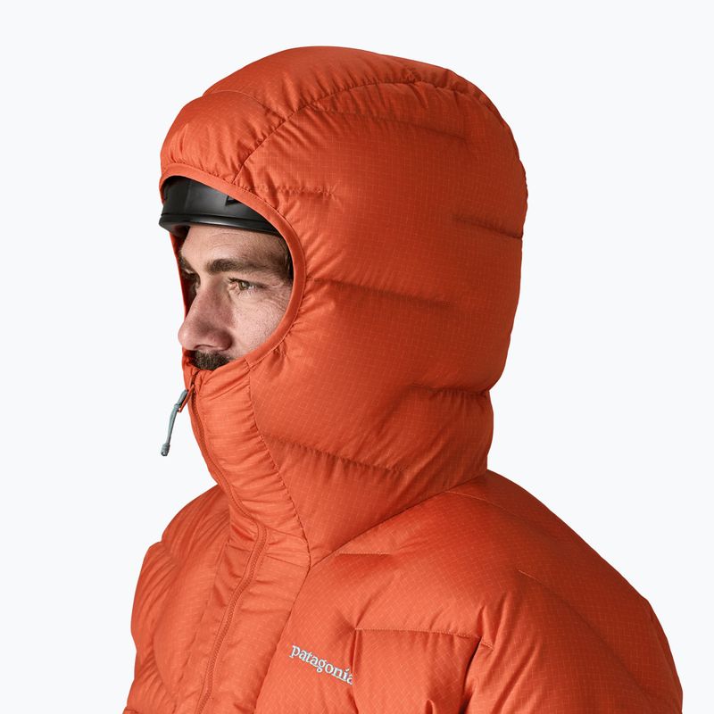 Kurtka puchowa męska Patagonia Durable Down Parka coal orange 5